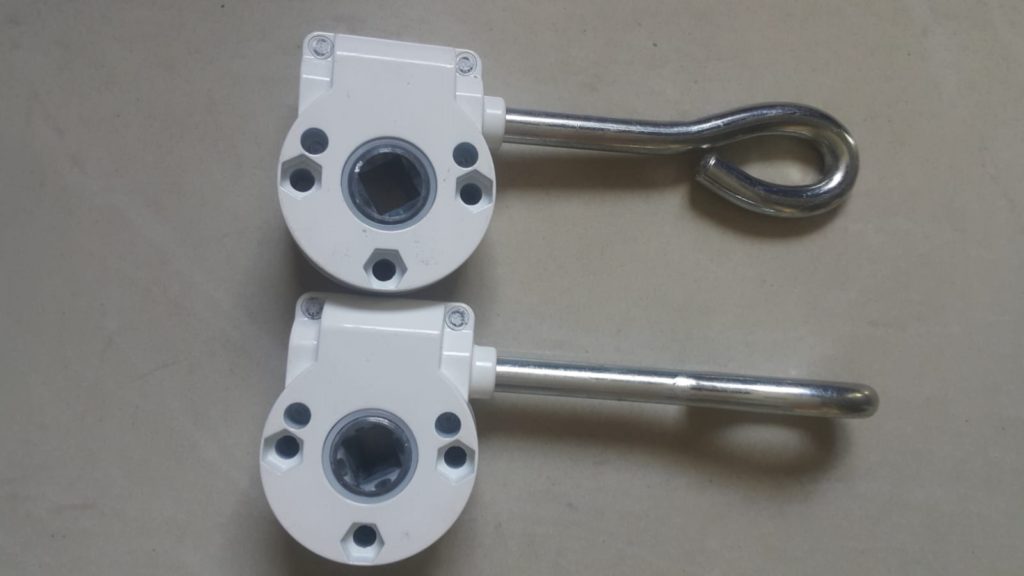 Mafsallı Tente Açma Kapama Çevirme Şanzıman Mekanizması