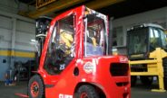 Forklift Brandası Şeffaf Tentesi